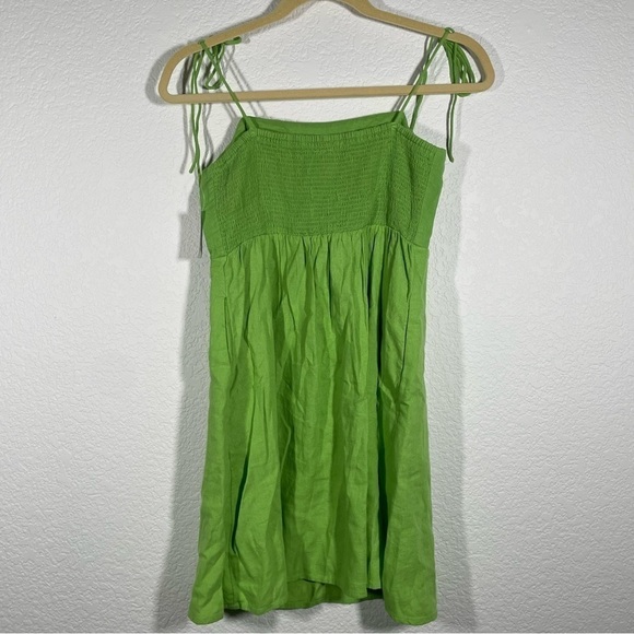 NWT OLD NAVY Women's Green Mini Dress Size Small - Picture 2 of 7
